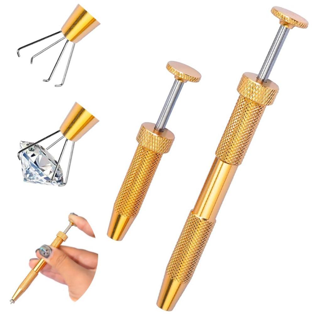 1/2pcs Anti-Slip Mini Grabber Pens Stainless Steel Jewelry Making Pliers for Changing Jewelry
