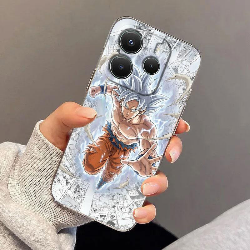 Anime Dragons Balls Manga Case For Xiaomi Redmi Note 15 14 13 12 11 10 Pro Plus Cover For Redmi 15C 15 14C 13C Clear Phone Cases