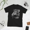 Zebra Graphic T-Shirt – Unisex Black-and-White Striped Wildlife Tee – Perfect for Animal Lovers