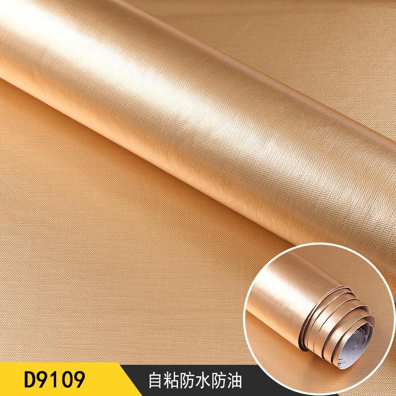 Kitchen Oil-proof Waterproof Stickers Anti-fouling High-temperature Aluminum Foil Self-adhesive Wallpaper Stove Cabinet Stickers