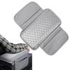Arm Rest Cover For Car Plush Car Armrest Pad With 2-Storage Bag Center Console Cover Multi-functional Car Armrest Storage Cover