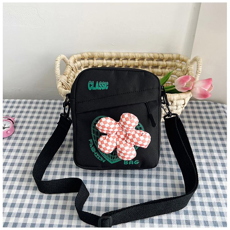 Bag Female Messenger Versatile Go Out Leisure Student Change Bag Cute Large Capacity Mobile Phone Bag Shoulder Bag