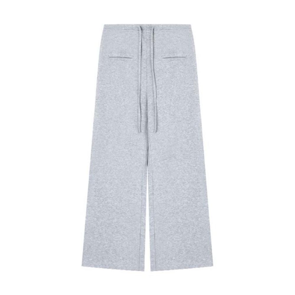 Loose Casual Pants Women Drawstring Wide Leg Pants Fashion Straight Leg Pants  Gym