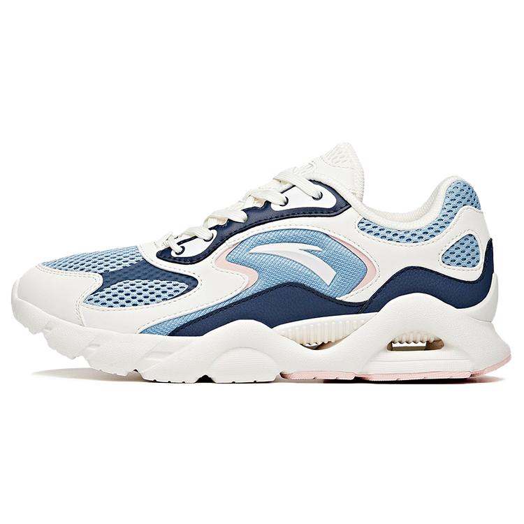 

New ANTA Running Shoes Women s Low Top Ivory White/Space Gray 122035557-5 36