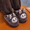 Boys' and Girls' Cozy Winter Slippers - Thick-Sole, Non-Slip, Plush Velvet, Indoor Warmth