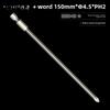 BROPPE Magnetic Cross Screwdriver with Electric Drill and Pneumatic Nozzle Head