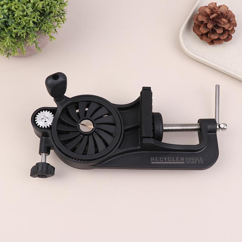 Portable Fishing Line Winder Table Clamp Reciprocating Spooling Machine For Line Wrapping Unwinding Reel Loader Fishing Tackle