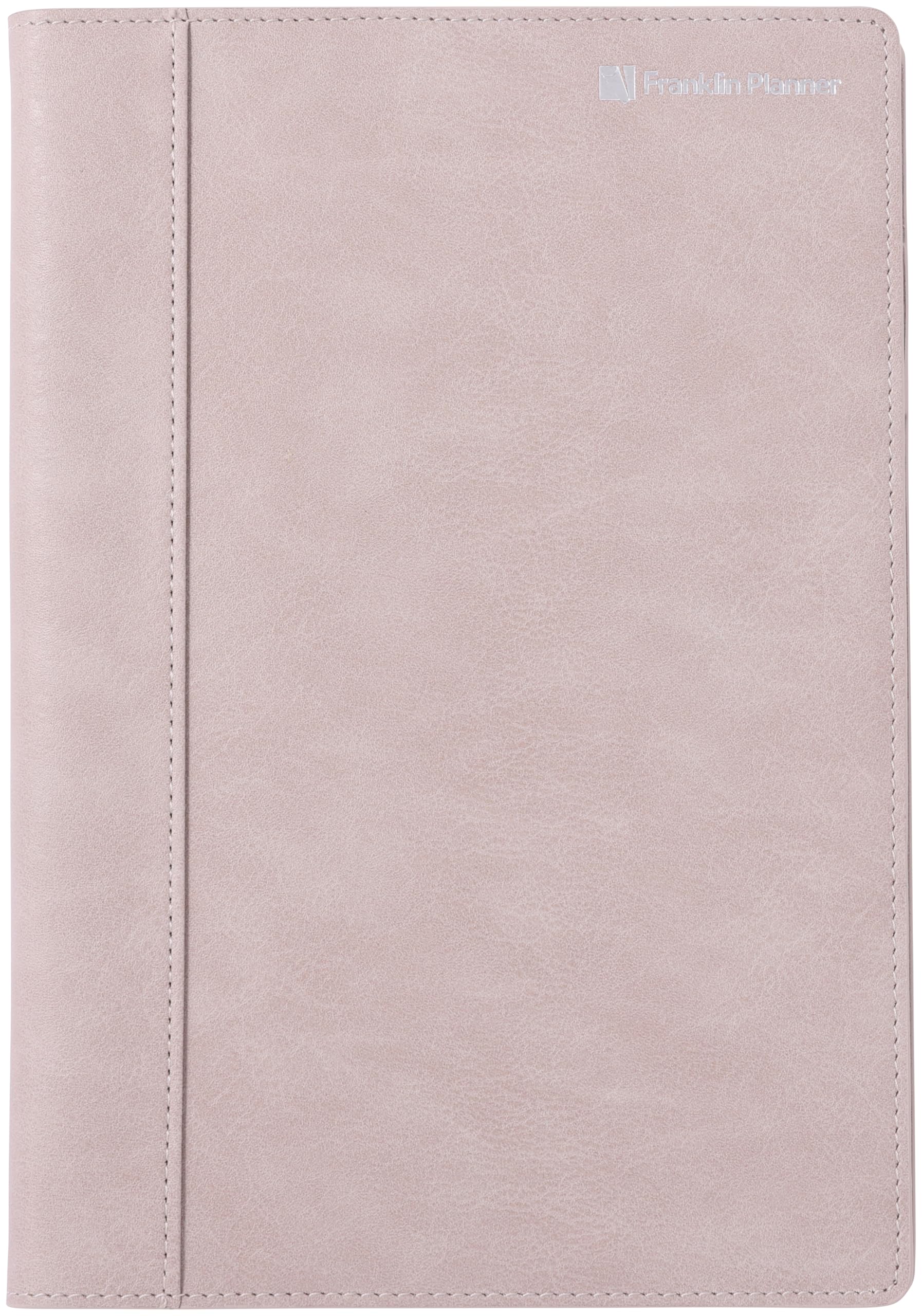 Franklin Planner Organizer 1 Day 1 Page January 2026 Start A5 PU Greige 86536