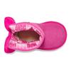 UGG Kids Bailey Bow Maxi Pink Suede Wool Lined Mid Calf Boots 1130756T-RCR