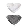 Chic Heart Shape Basket Stackable Paper Rope Fruit Plate Portable Woven Storage Basket  Party