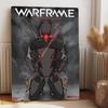 Warframe Game Character Metal Wall Art Decorative Iron Painting for Home Office Decoration Collectible Gift for Gamers