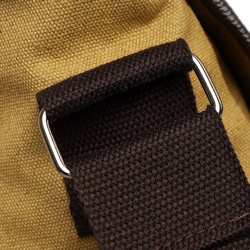 Klasická pánská taška přes rameno Pánská nová plátěná taška messenger Outdoorová volnočasová cestovní taška s více kapsami Kabelky Pánská značková taška