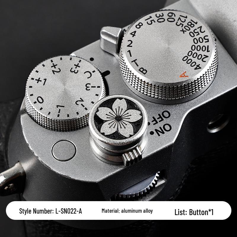Tappi per Pulsante di Scatto Fotocamera Compatibili Fujifilm XT e Nikon ZF