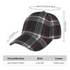 GTI Tartan Plaid Print Sandwich Baseball Caps Snapback Hats Daily Bucket Cap Unisex Hip Hop Cap Retro Sun Visor Peaked Cap