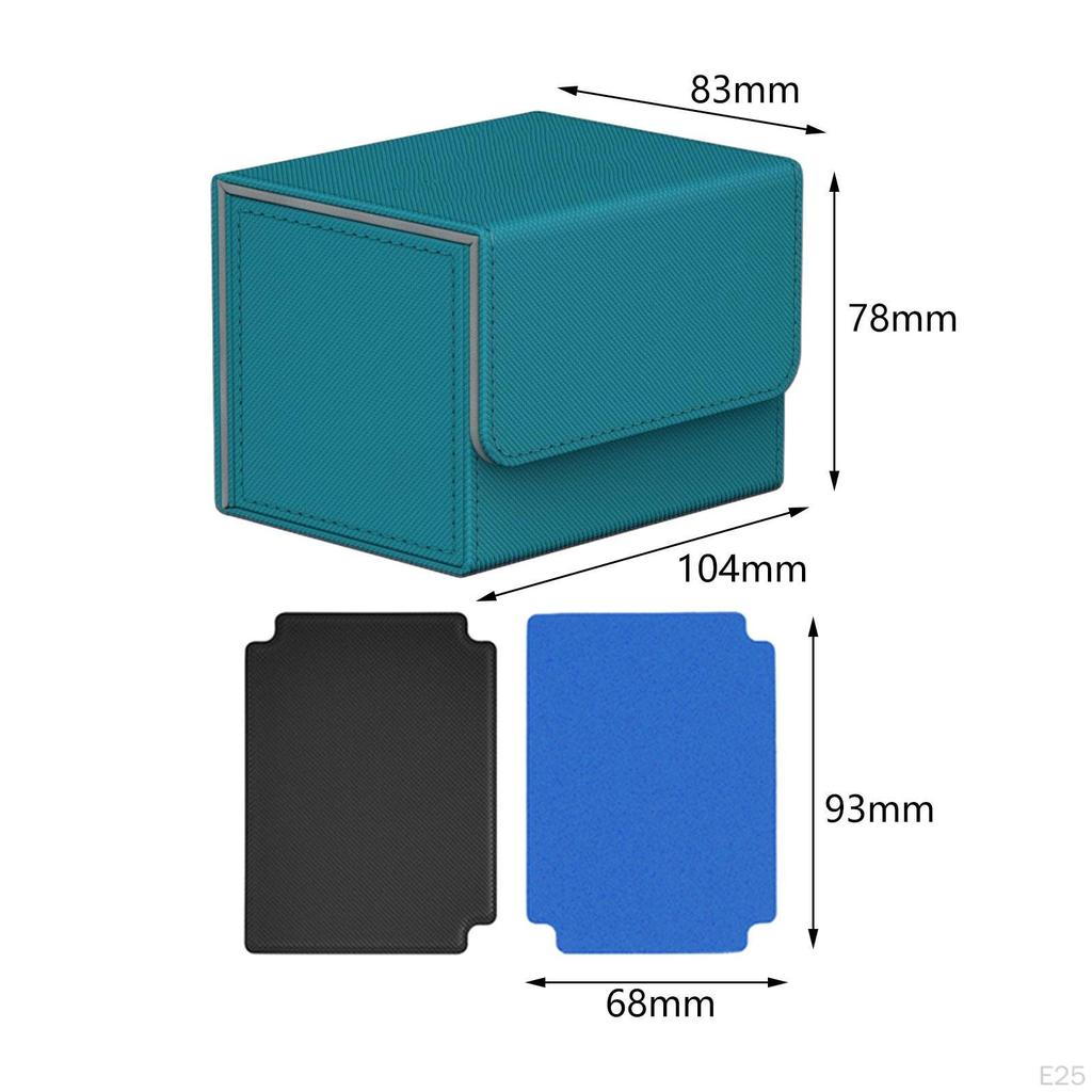 Trading Card Deck Box Premium Collectible Durable Standard Playing