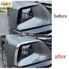 For Hyundai Tucson -24 Chrome Style Headlight Cover Front Lamp Trim Bezel