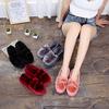 Plush Women Home Indoor Slippers with Fur Warm Fashion Female Ladies Winter Slippers Cotton Winter Women Shoes Ghn8