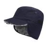 Warm Hat Flat Cap Windproof Ski Cap Practical Winter Hat with Ear Flaps