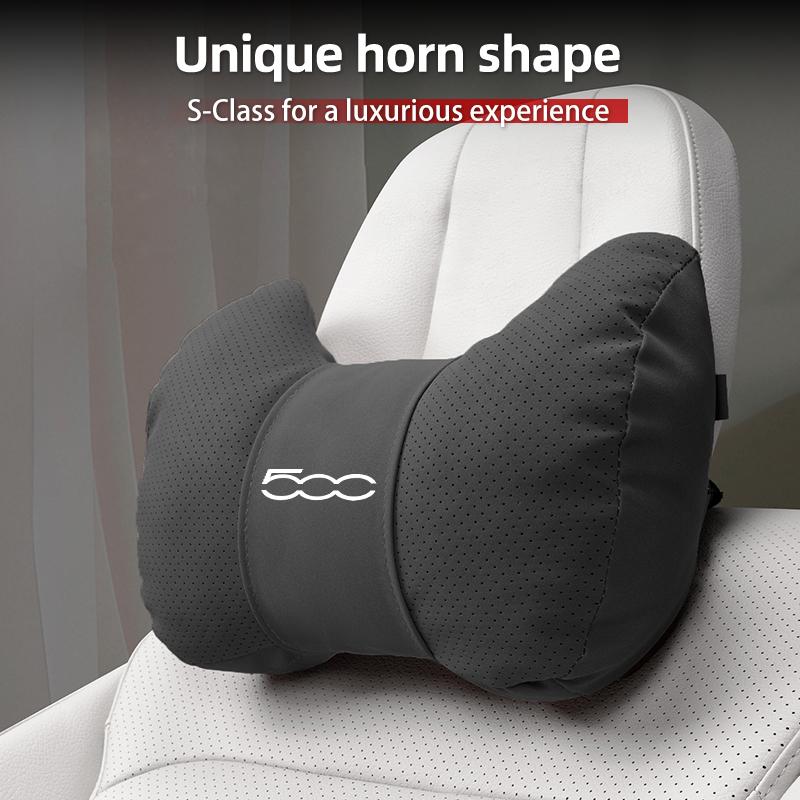 Car Neck Pillow Lumbar Backrest Cushion Lumbar Cushions Car Headrest Cushion For FIAT 500 Grande Punto Tipo Stilo UNO Astra Brav