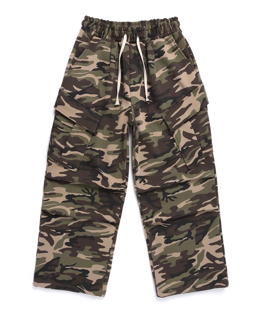 ODDBALLS CLUB Camo Double-Weave Parachute Cargo Pants Beige