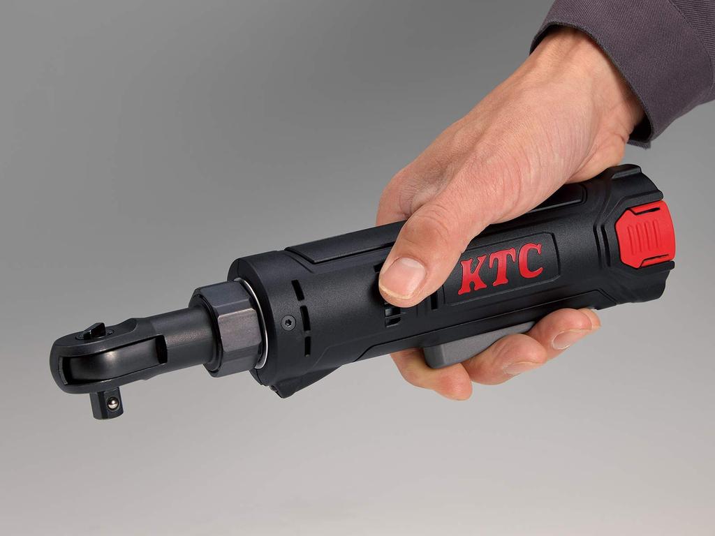 Kyoto Tool Engine Room Exterior Removal Cordless Ratchet Wrench 34Nm Max 253mm Overall Lightweight 750g (KTC) 9.5SQ Set, 7.2V, Torque, Length,