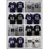 Baltimore Ravens NFL Camiseta de Fútbol para Hombre y Mujer Mezcla de Algodón Uniforme de Equipo Número Personalizado 8 24 29 52 89 99