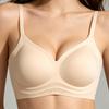 Zeriluna Breathable, seamless, wire-free support bra Push-up fixed cup seamless comfortable underwear