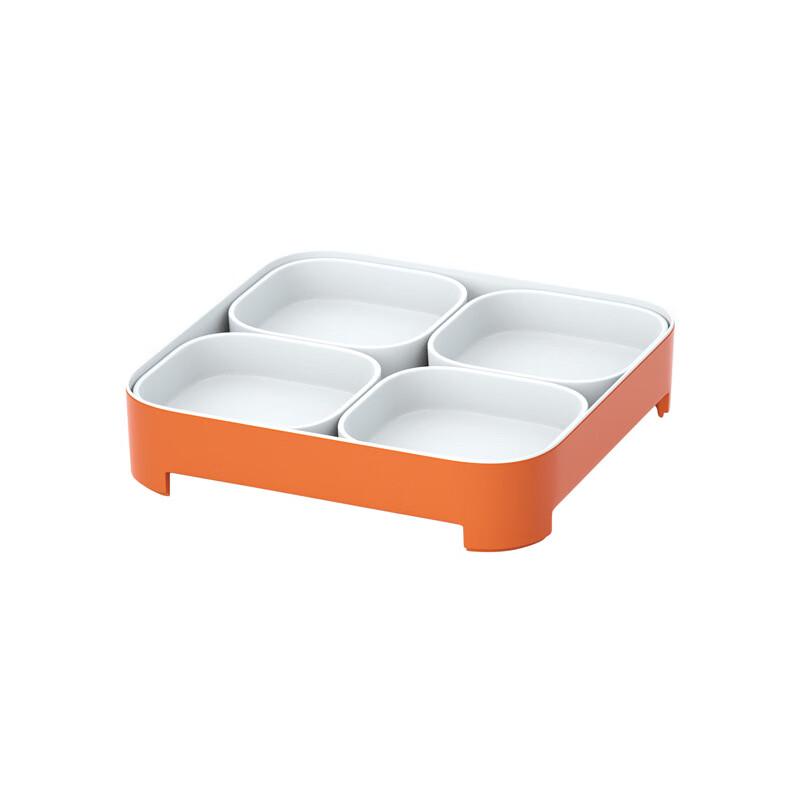 Melamine Compartment Buffet Serving Plate