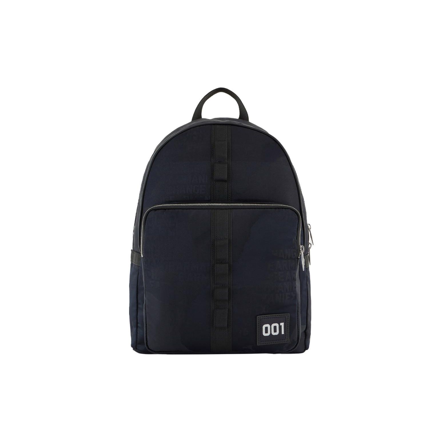 

Emporio Armani Minimalist Fashion Casual Commuter Versatile Daily Fabric Backpack Men backpack Blue Black 952512-4R834-00035 Basic Set (Bag+Dust Bag)