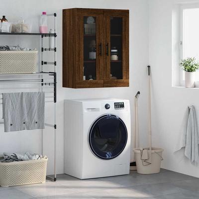 Vidaxl Wall Cabinet, Brown Oak, 69.5X34X90 Cm