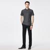 Shanshan Men's Striped Polo T-Shirt