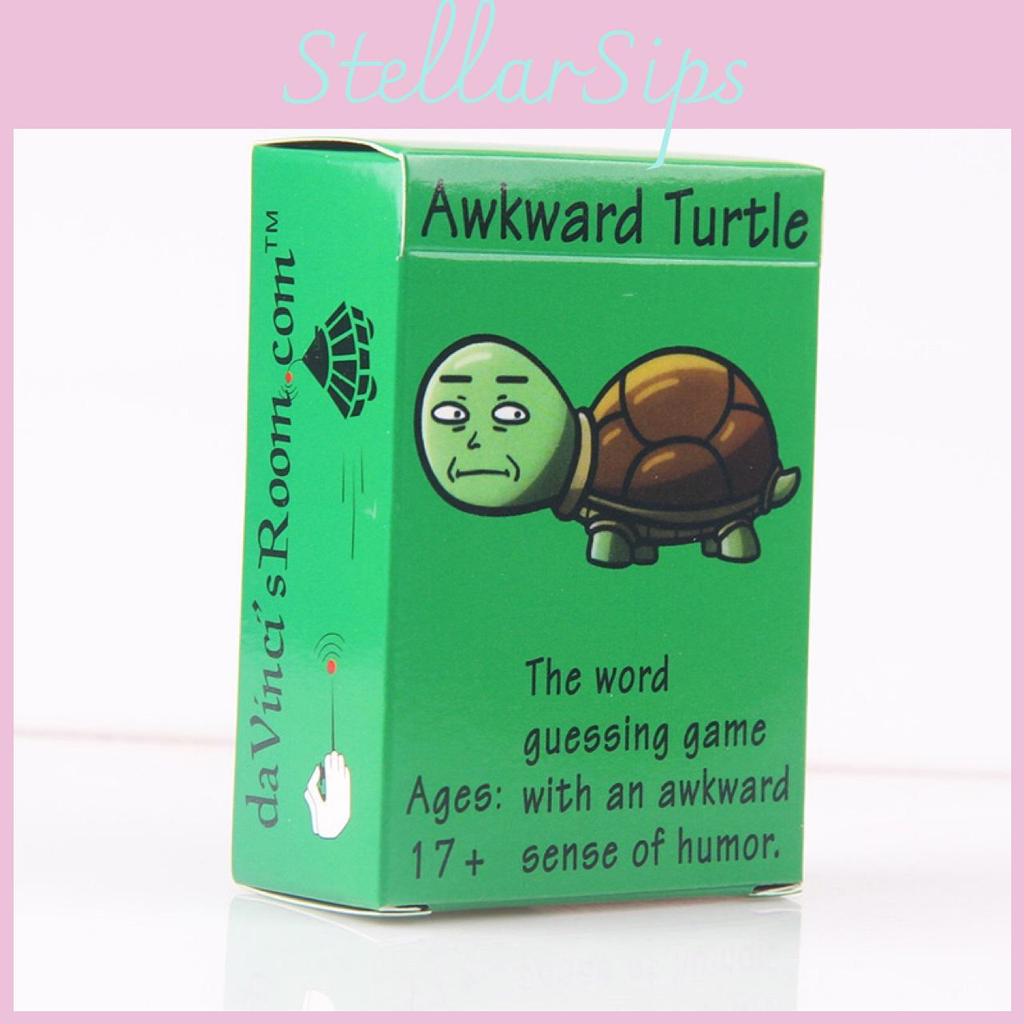 Funny Turtle Awkward Friends Family Party Game Cards Full English Board Game