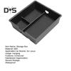 Center Console Organizer Tray for Lexus GX 550 Insert Storage Box Interior Waterproof Non-Slip Rubber Pads Sunglasses Tissues Keys Cell Phones Car