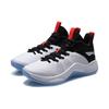 New LiNing Mid-Top Basketball Shoes Men's Black White ABPR001-2