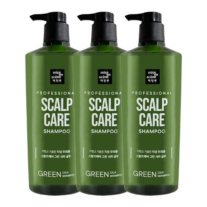 mise en scène Scalp Care Green Cica Shampoo 680ml x3 (14334799)