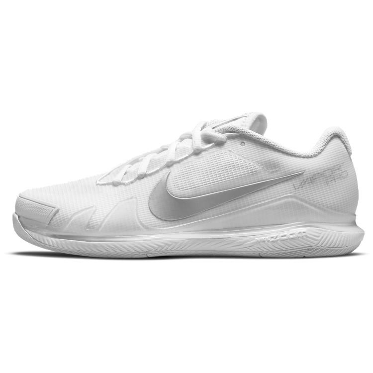 New Nike Court Air Zoom Vapor Pro Hc White Silver Women's CZ0222-108