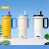 1Pcs 750Ml Large Capacity Coffee Cup Portable Water Cup With Straw 316 Stainless Steel Insulated Cup Cold &  Retention