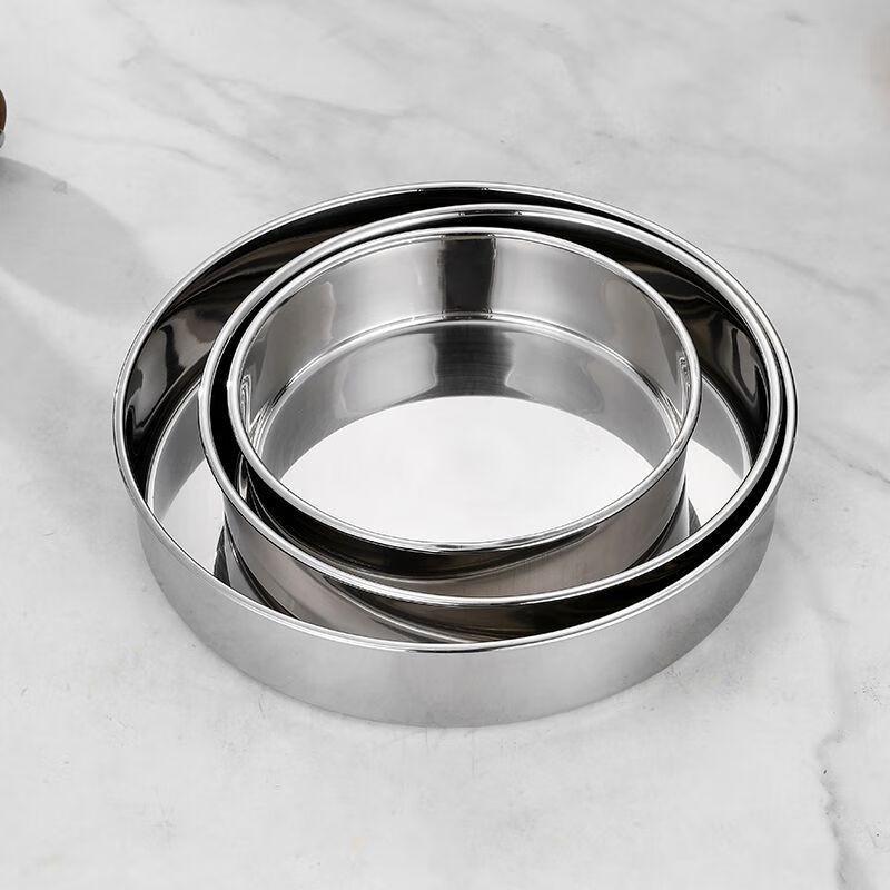 ZISIZ Edelstahl Rundteller