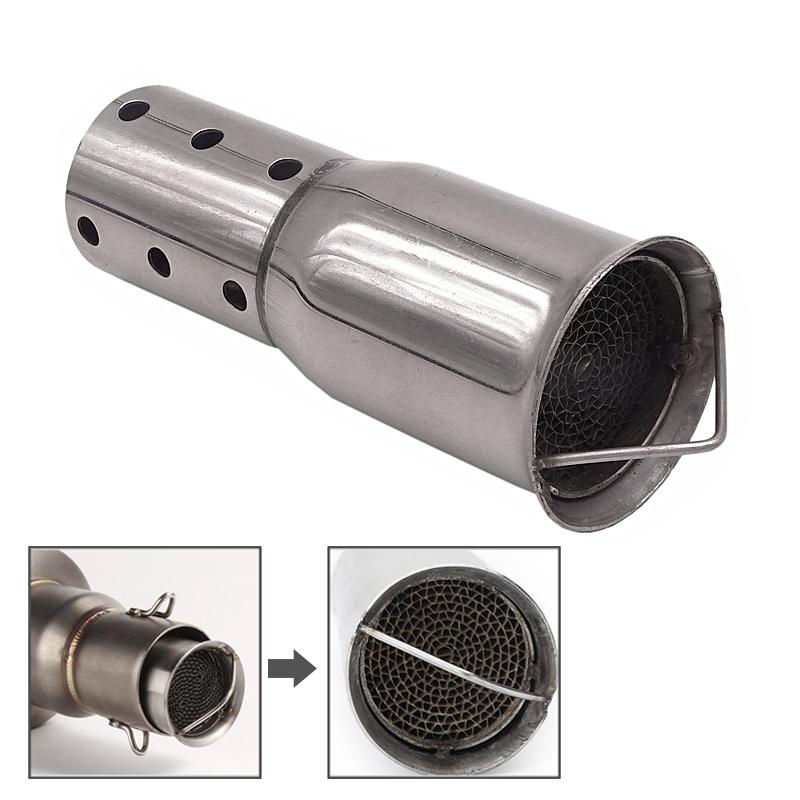 NEUE Universal 51mm Katalysator DB Killer schallwand für Motorrad Auspuff Schalldämpfer Noise Sound Eliminator Für Off-Road-Bike