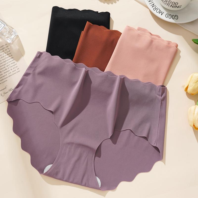 Ice Silk Briefs Women's Thin Breathable Underwear Quick-drying Ladies Panties