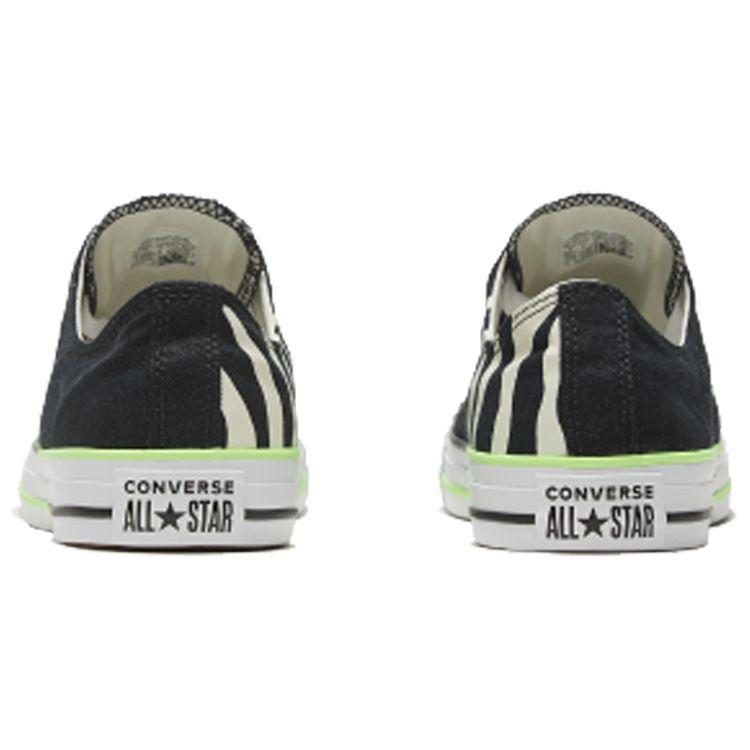 Converse Chuck Taylor All Star Comfortable Low Top Canvas Sneakers Unisex Sneakers Black White Zebra 167667C