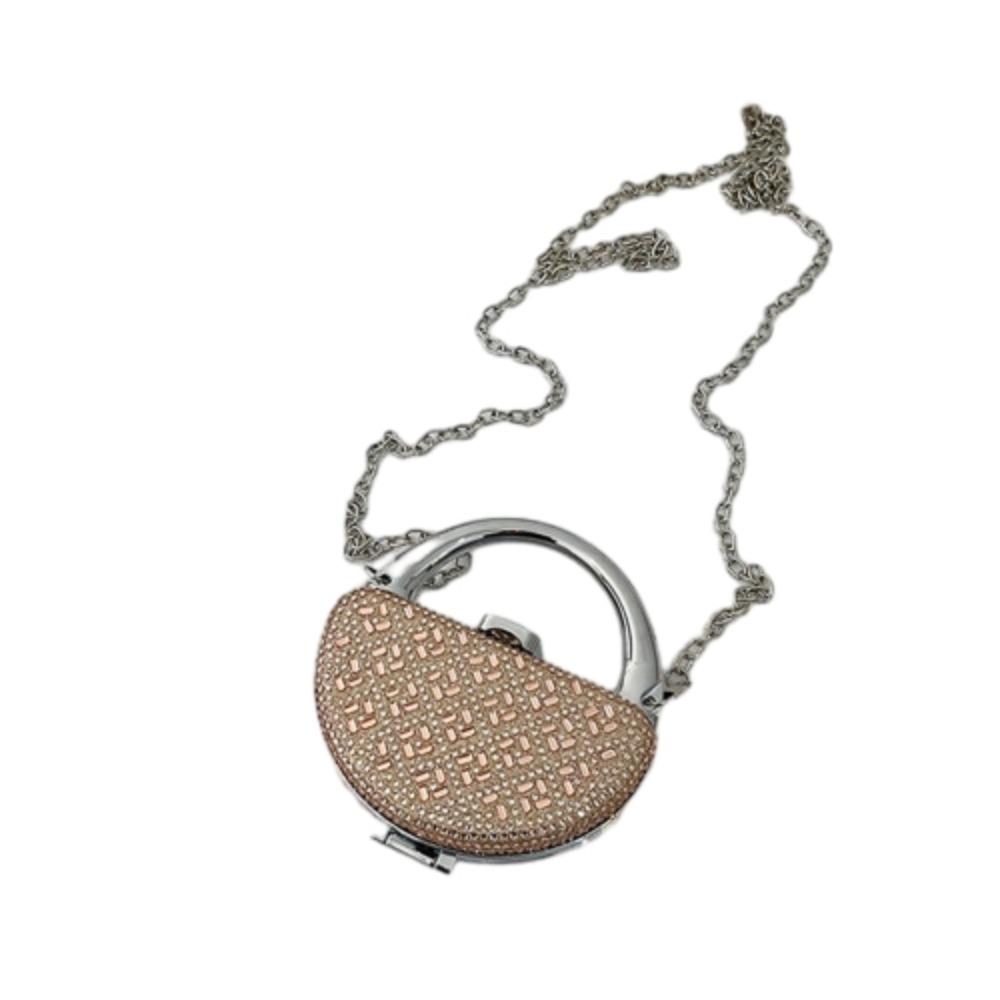 

Luxury Evening Clutch Bag Shinny Metal Lipstick Bag Chic Small Banquet Chain Bag Gift Style 8