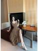 Elegant High-End White Mesh Princess Dress with Irregular Skirt for Special Occasions