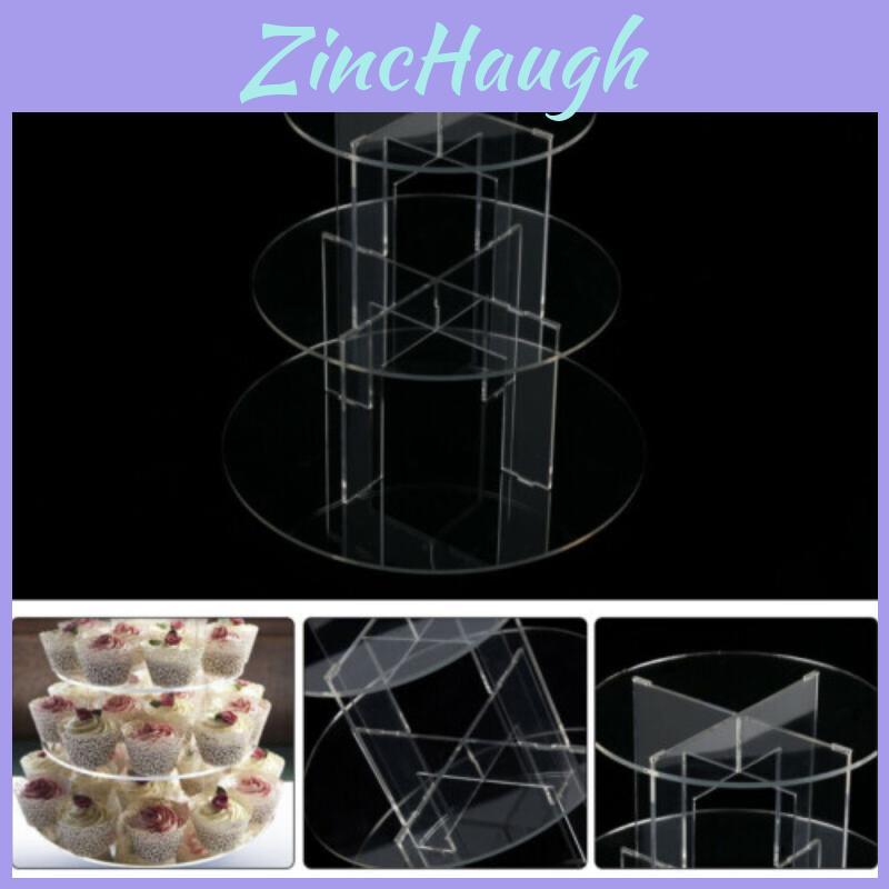 Versatile Multi-tier Acrylic Dessert Stand For Birthday And Event Display