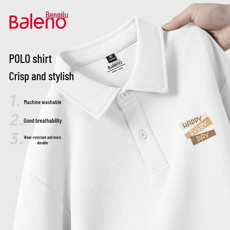 

Baleno Men s Summer Casual Short Sleeve Polo Shirt 2XL