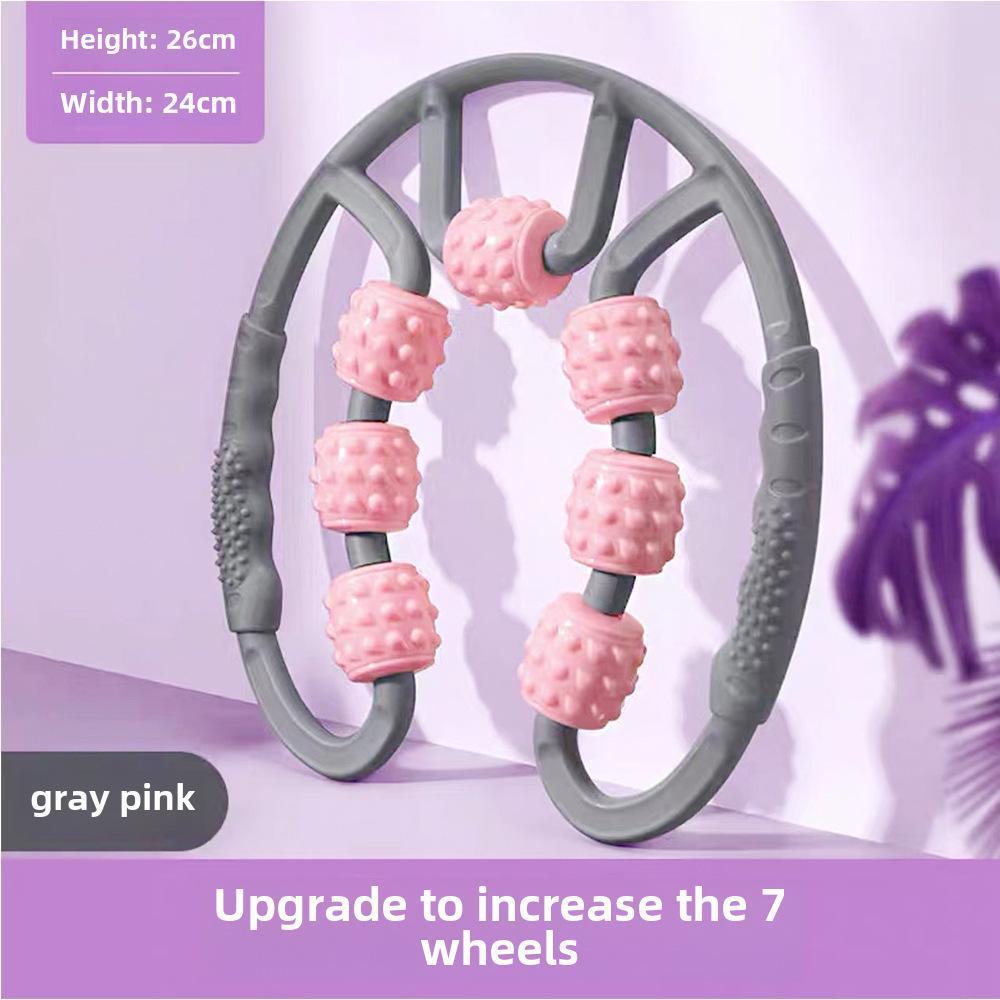 

Регулируемый ролик для ног с семью колесами для полного массажа ног seven-wheel leg massage