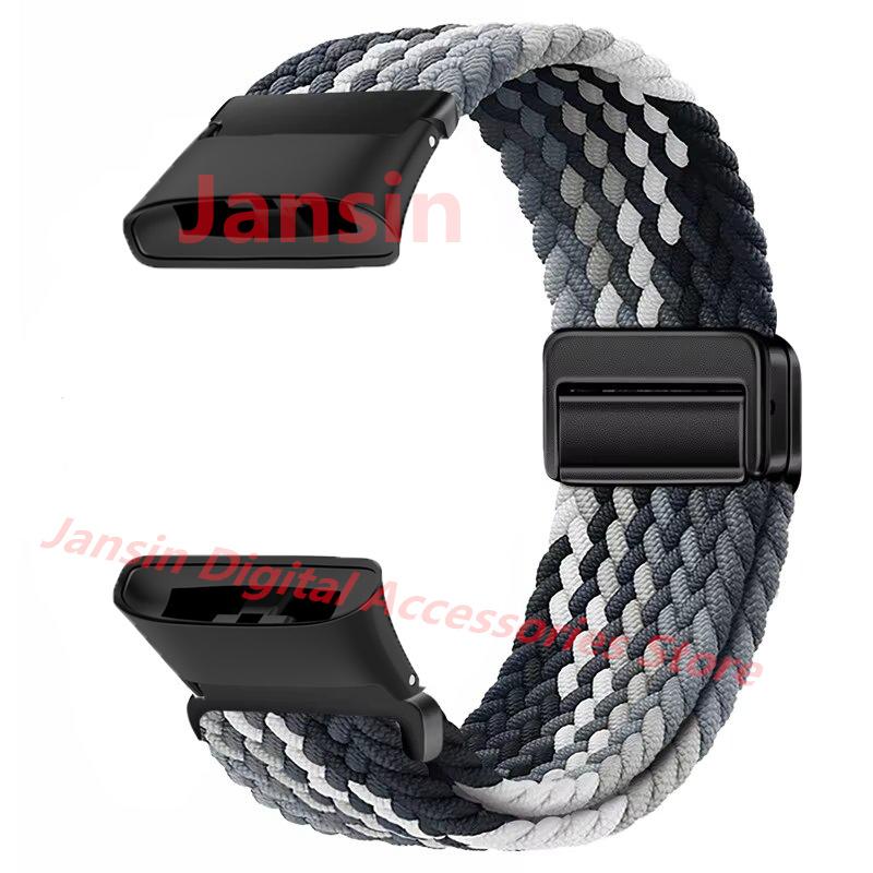 Correa de Nailon Para Redmi Watch 3 Correa Tejida Bucle Pulsera Magnética Para Xiaomi Redmi Watch 3 Correa Deportiva Reemplazable