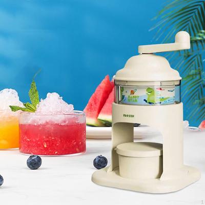 Buz Kırma Makinesi Kar Konisi Kolay Temizlenebilir Gıda İşlemcileri Pratik El Traşlı