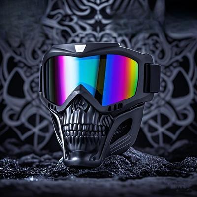 Harley Goggle Mask Retro Cycling Off-Road Eye Protection Windshield