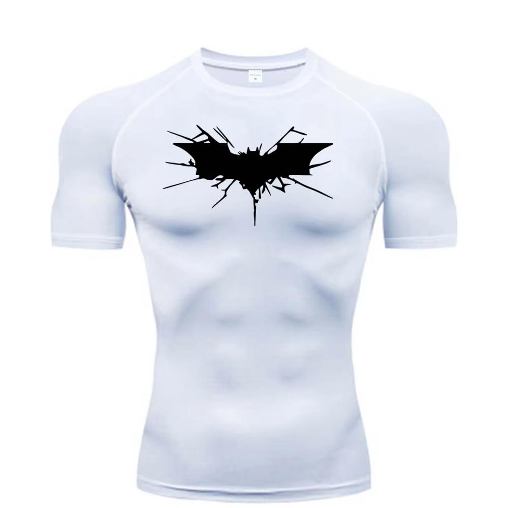 Art Bat Compression Shirt Men's Sprint Step T-shirt Fitness Sport Top Quick Dry Fitness Sportswear Bodybuilding Clothing RL00101